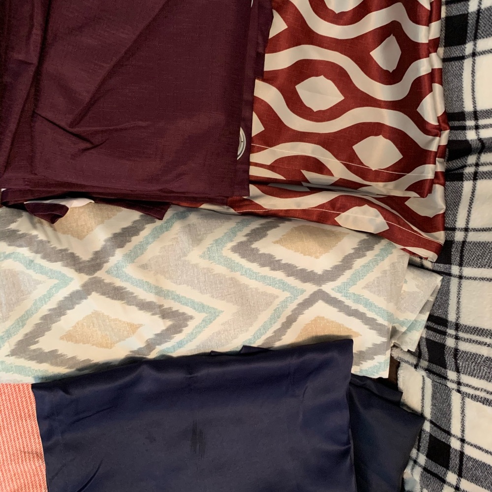 4 sets of curtains